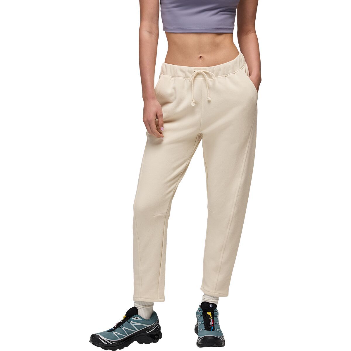 Image of prAna DreamTerry Sweatpant - Women's Beach Pebble, L