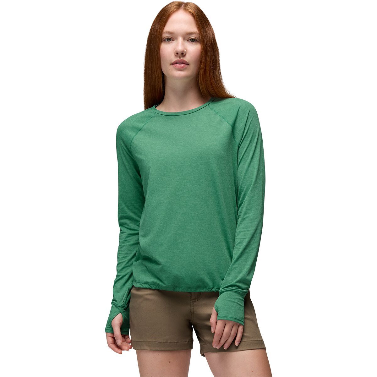 Image of prAna Eileen Cinch Long-Sleeve Top - Women's Jade, XS