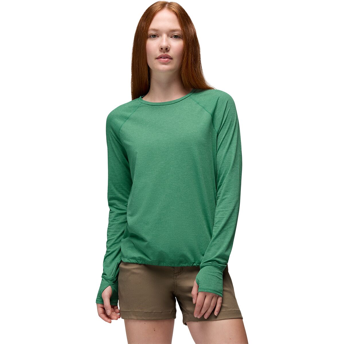Image of prAna Eileen Cinch Long-Sleeve Top - Women's Jade, S