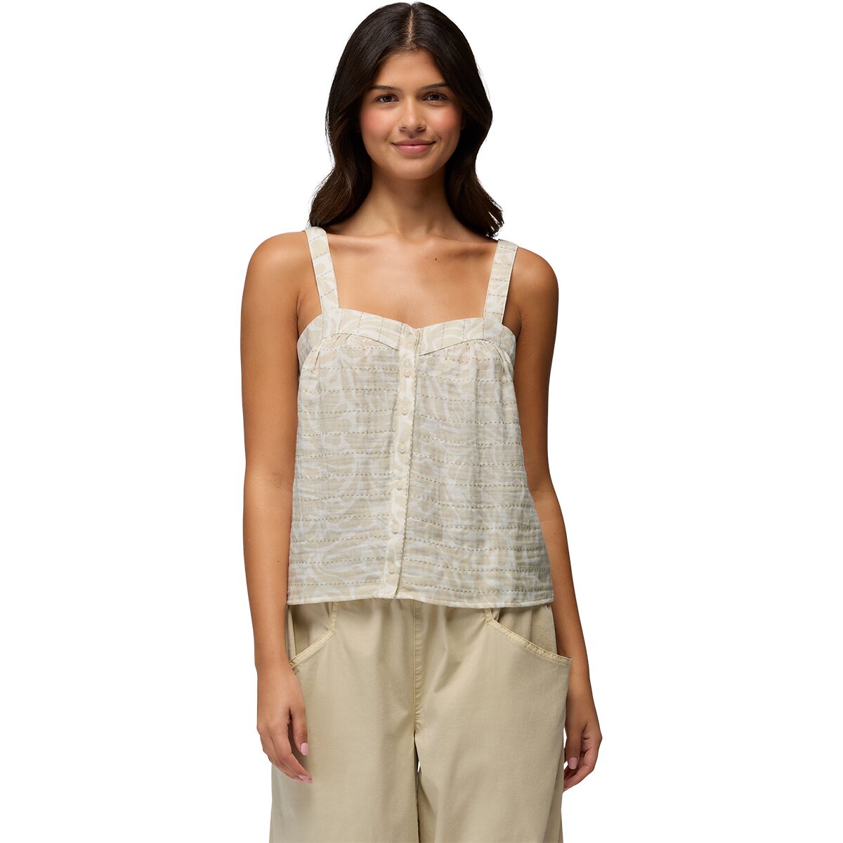 Image of prAna Goldie Beach Tank Top - Women's Alba, L