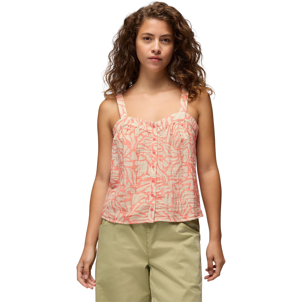 prAna prAna Goldie Beach Tank Top - Women's Guava, XL