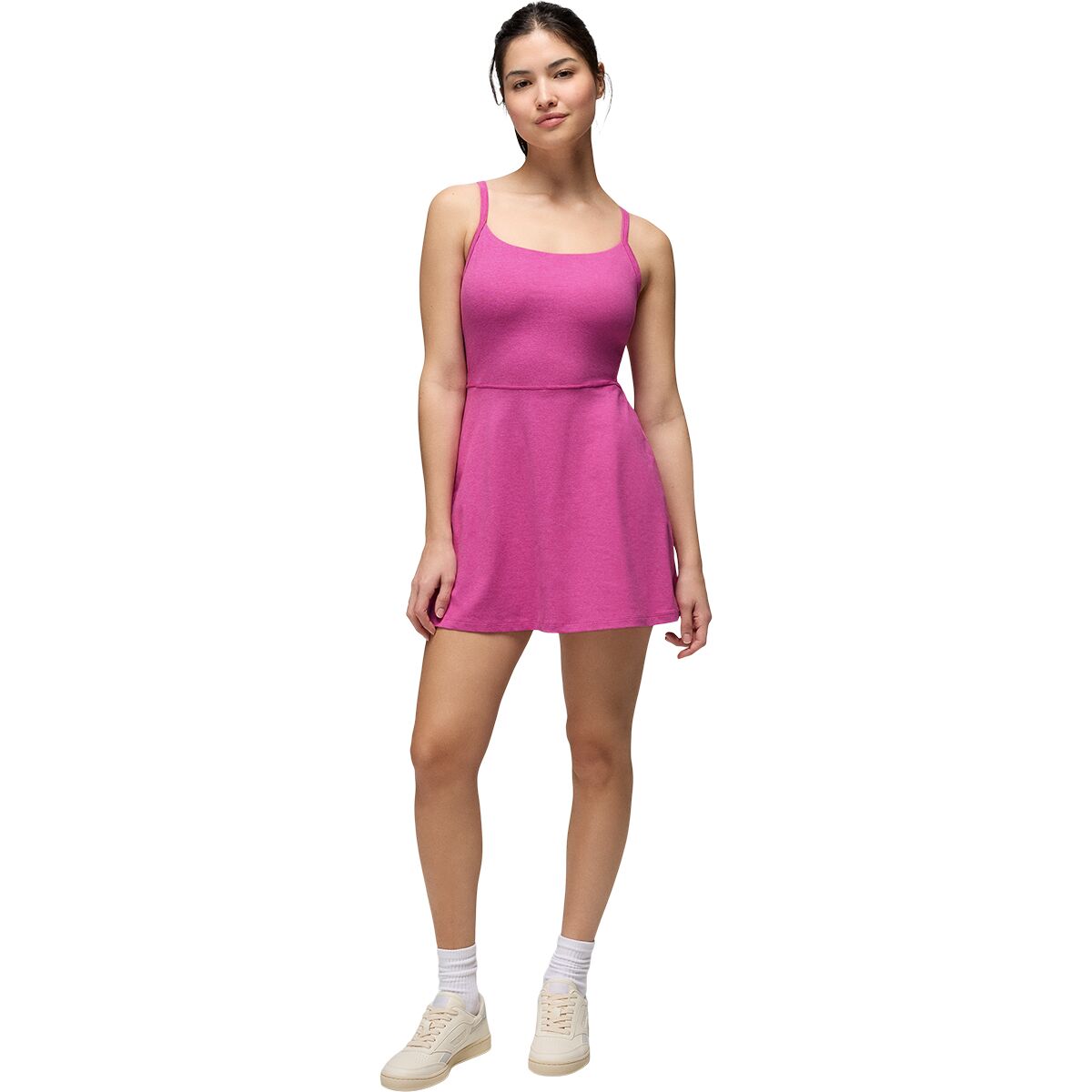 Image of prAna Heavana Courtside Dress - Women's Berry Beam Heather, M