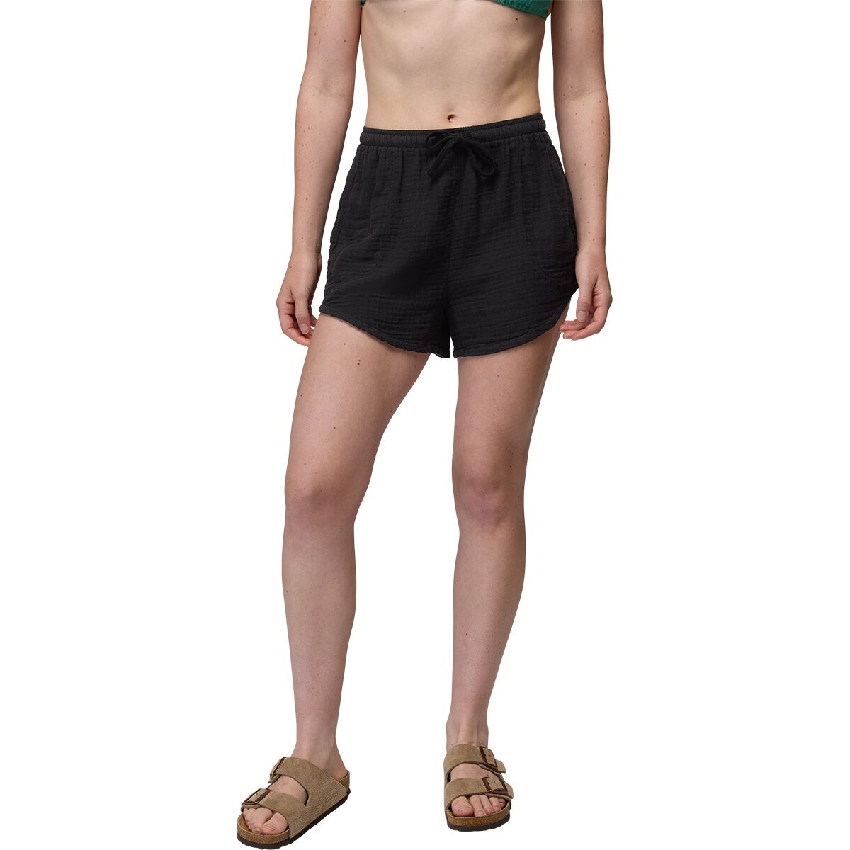Image of prAna Hideaways E-Waist Short - Women's Black, S