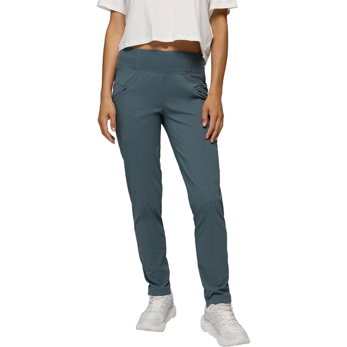 Image of prAna Koen Daily Pant - Women's Grey Blue, M/Reg