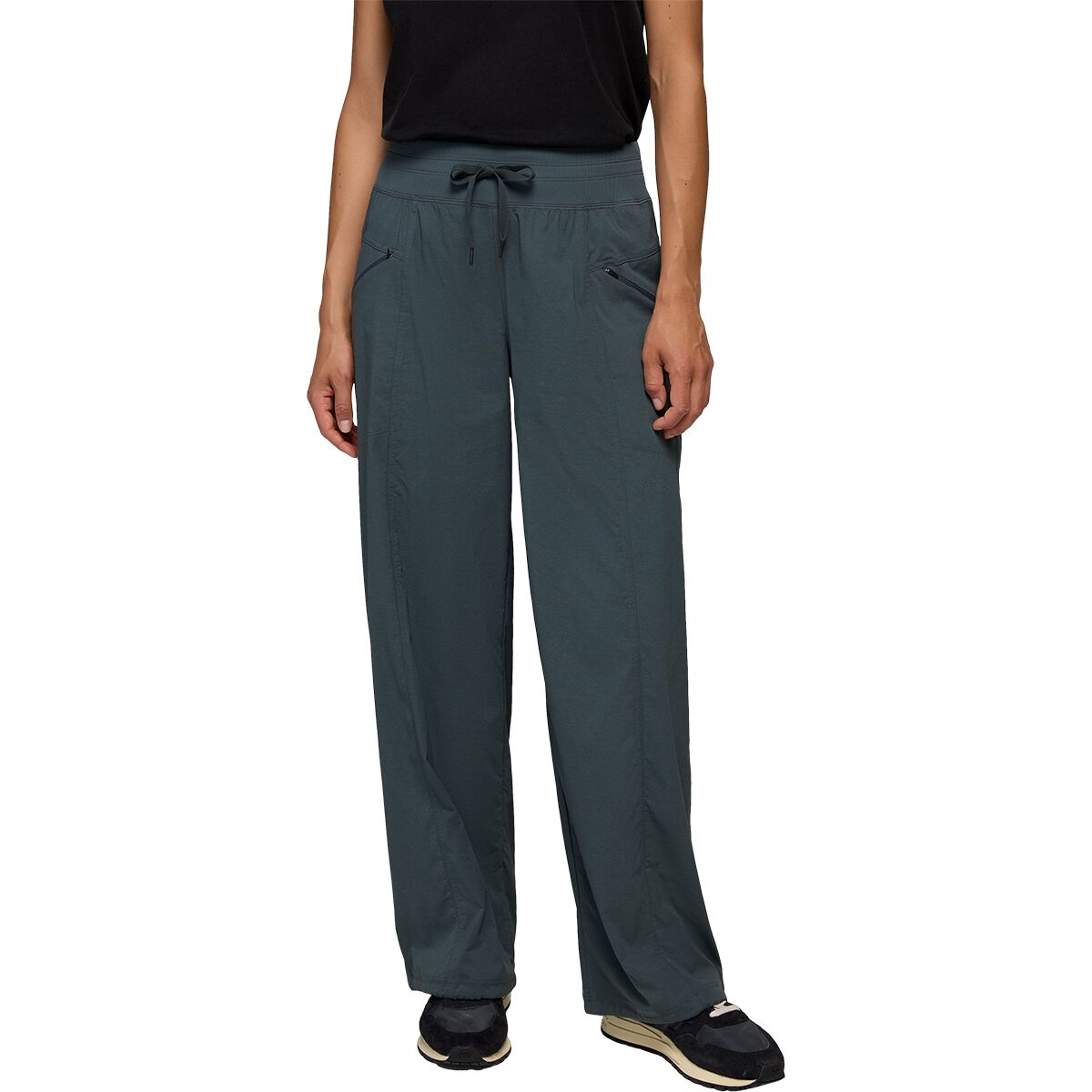prAna prAna Koen Wide Leg Pant - Women's Grey Blue, XS/Reg