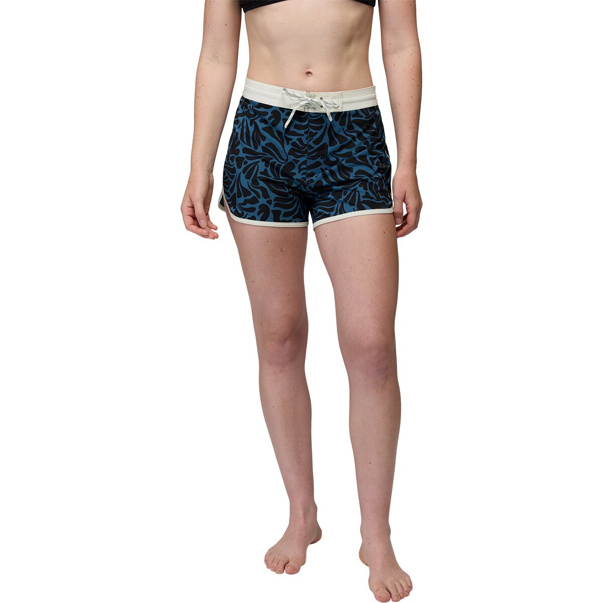 Image of prAna La Jolla 3in Boardshort - Women's Black Seaweed, XL