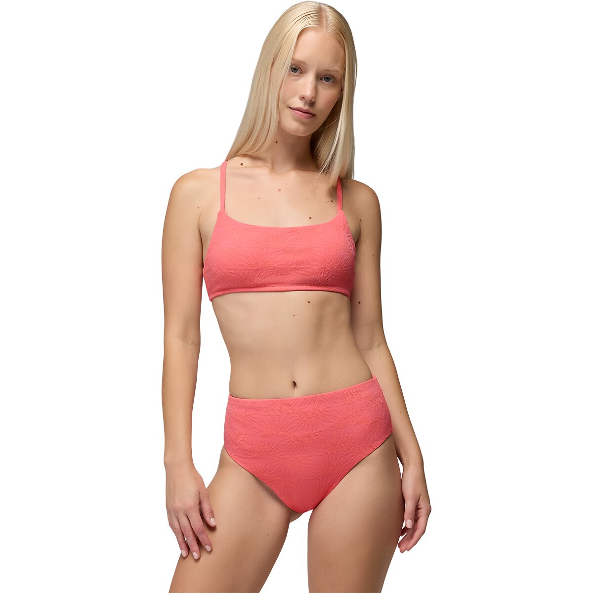 Image of prAna Lahari Sunburst Bikini Top - Women's Guava Pop, L