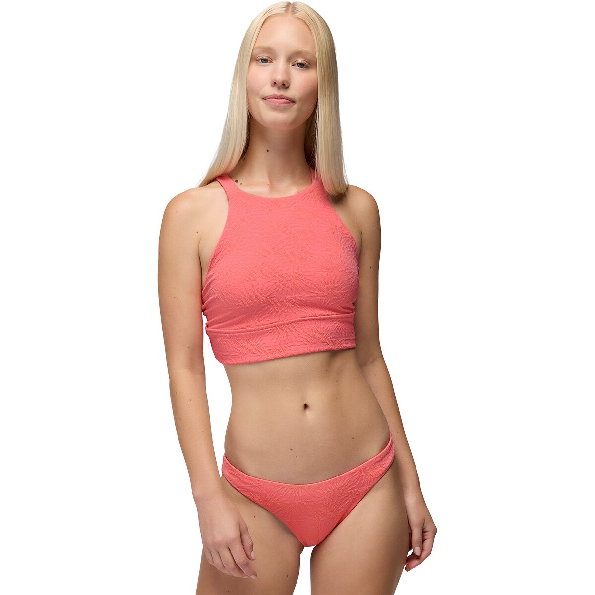 prAna prAna Marine Street Sunburst Bikni Top - Women's Guava Pop, M