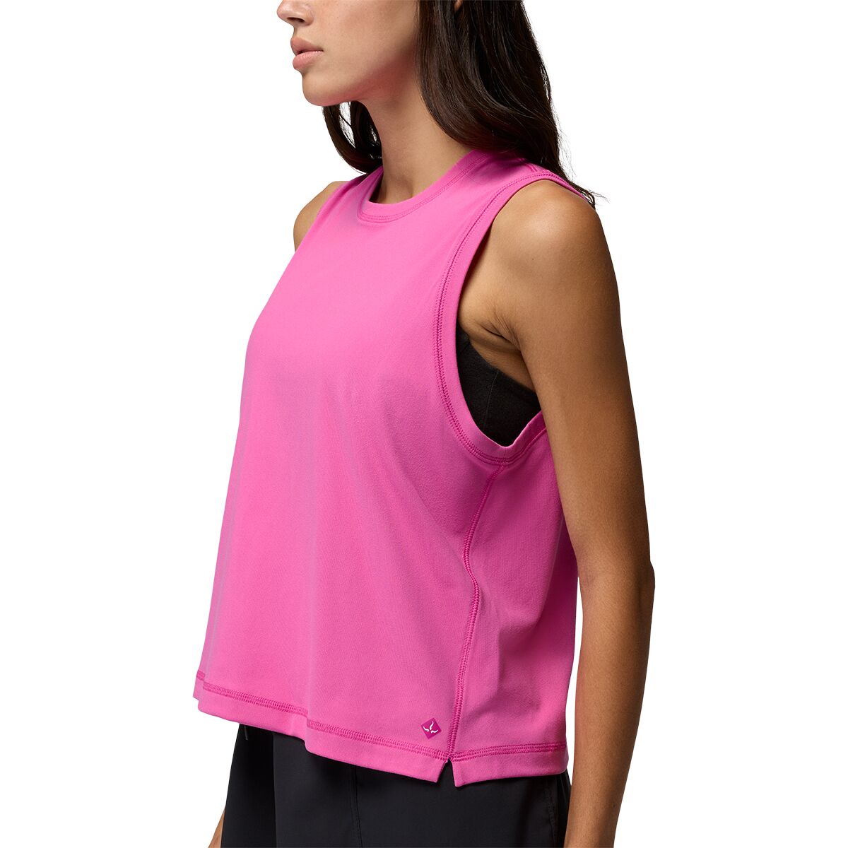 Image of prAna Pure Ascent Muscle Tank Top - Women's Berry Beam, L