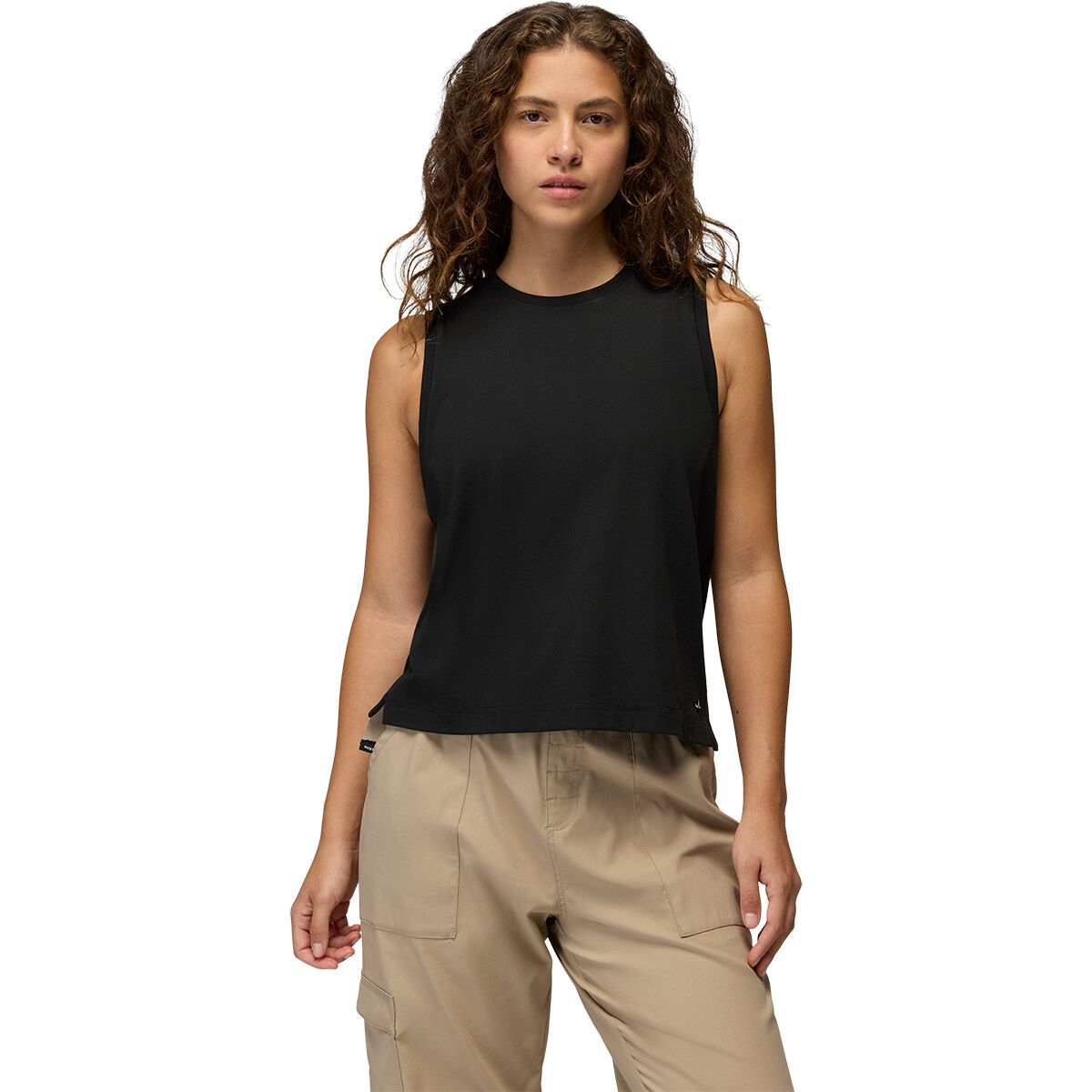 Image of prAna Pure Ascent Muscle Tank Top - Women's Black, XS