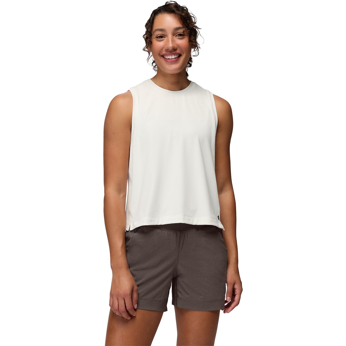 Image of prAna Pure Ascent Muscle Tank Top - Women's Soft White, L
