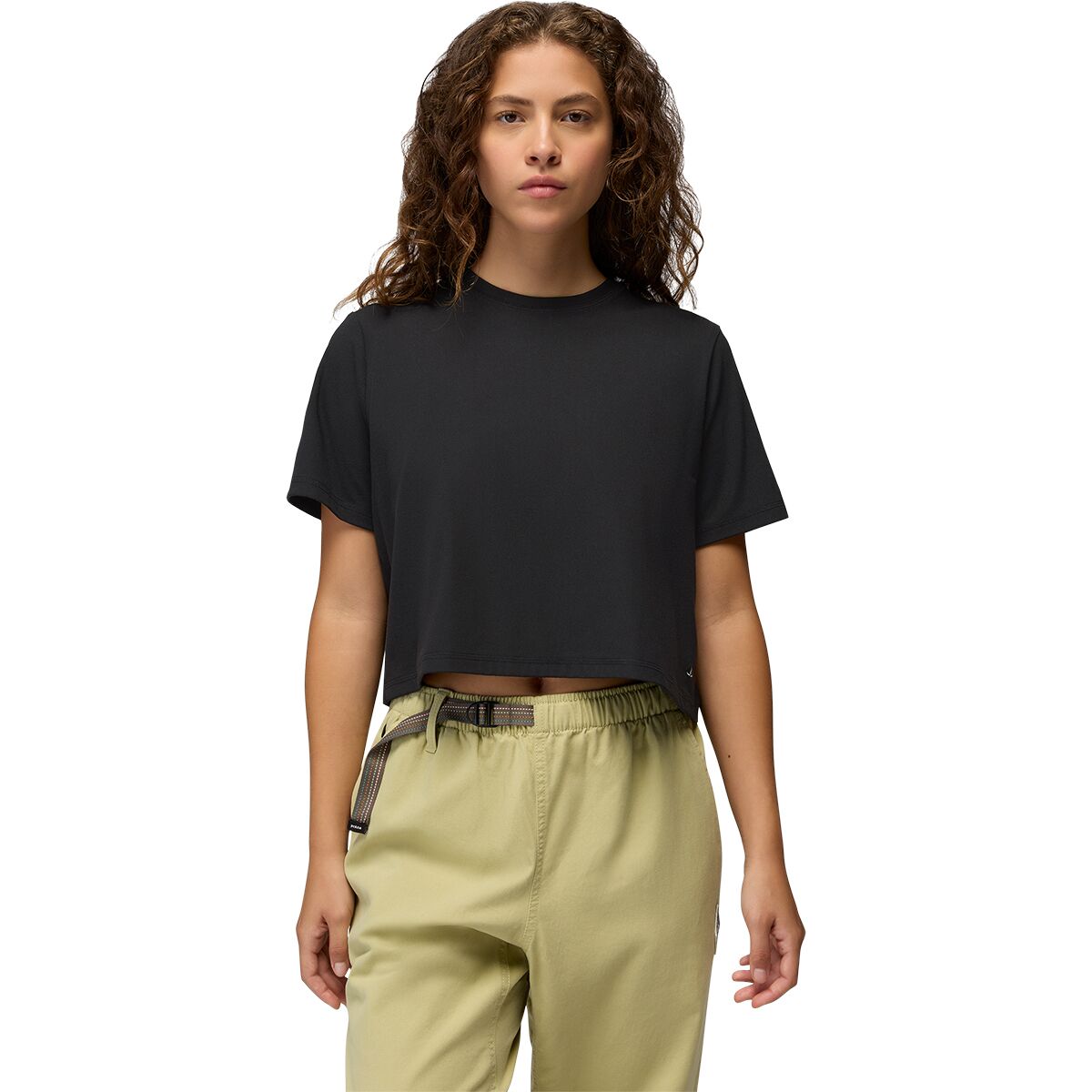 Image of prAna Pure Ascent Short-Sleeve Top - Women's Black, L