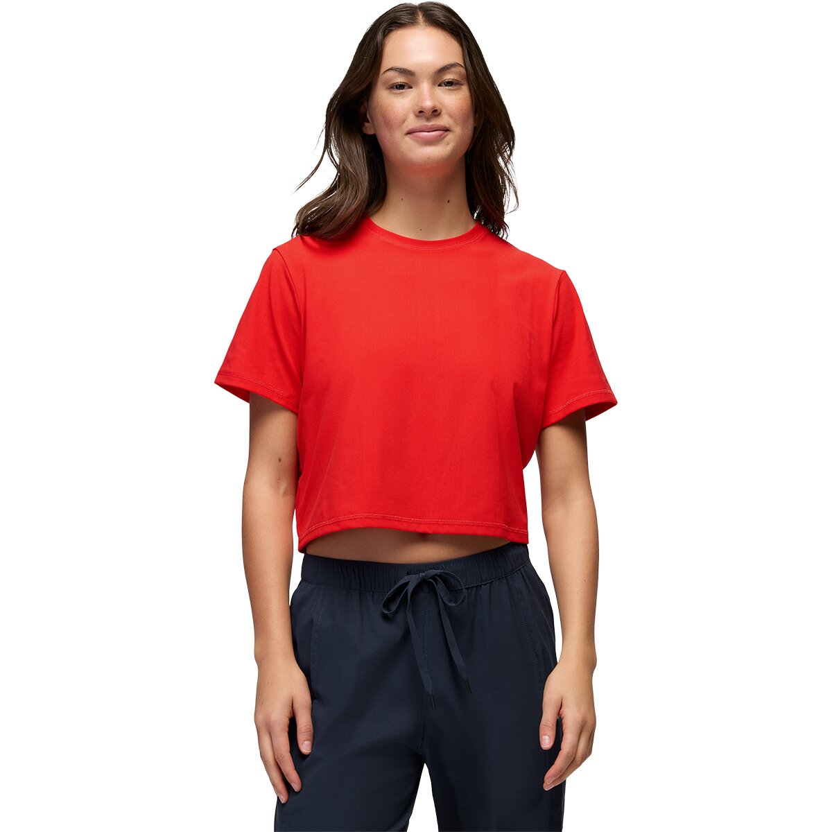 Image of prAna Pure Ascent Short-Sleeve Top - Women's Pikes Red, XS