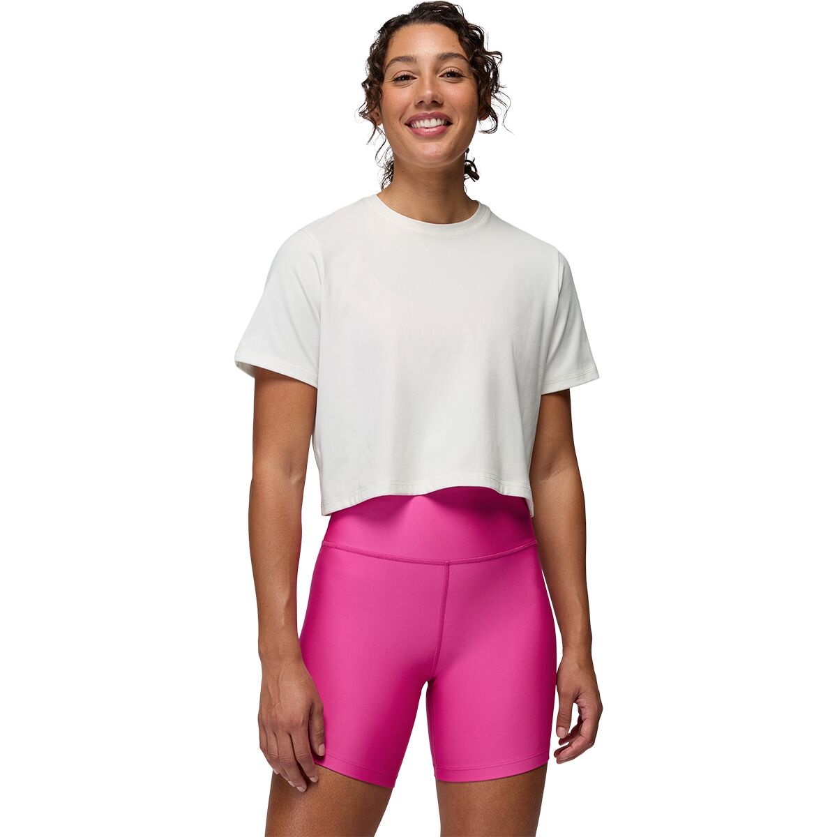 Image of prAna Pure Ascent Short-Sleeve Top - Women's Soft White, S