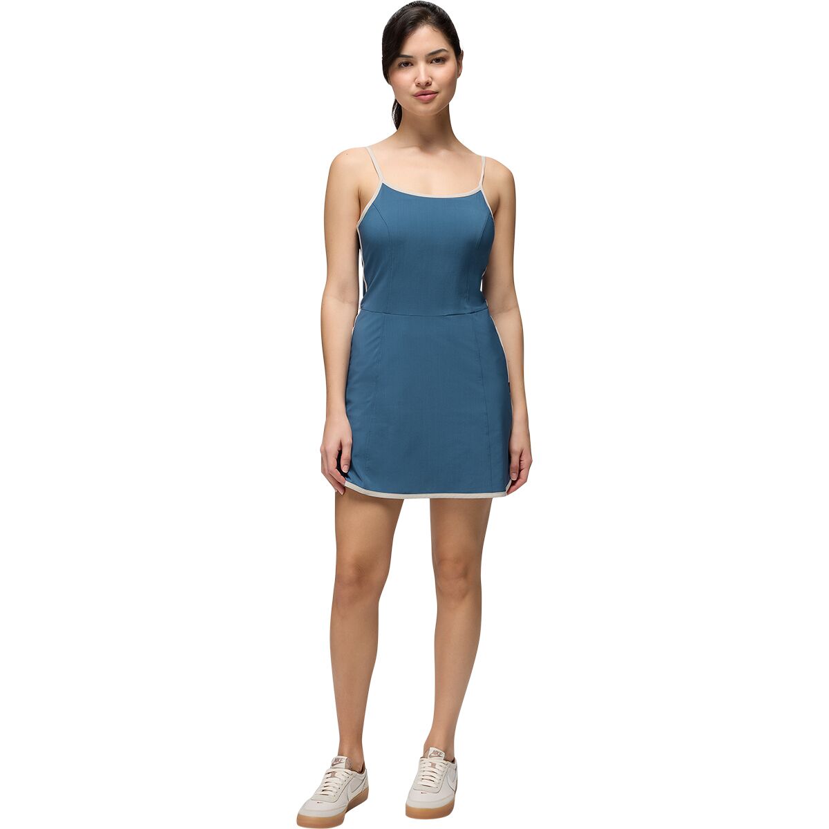 Image of prAna Railay Scallop Dress - Women's Bluff Blue, L