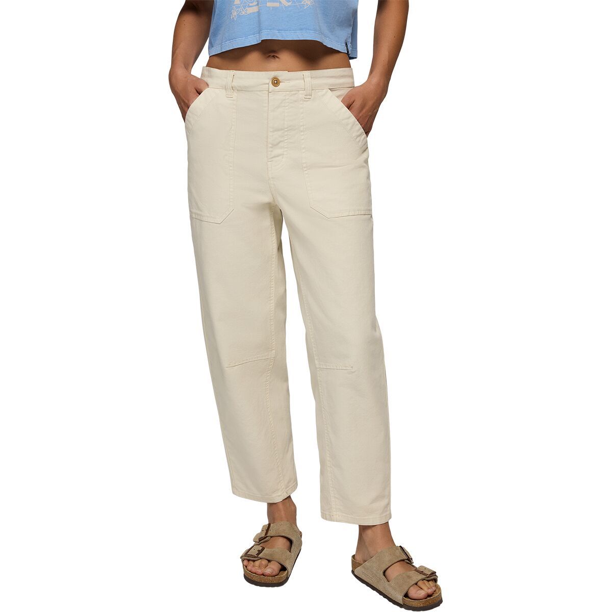 Image of prAna Rock Ridge Melrose Pant - Women's Beach Pebble, 4