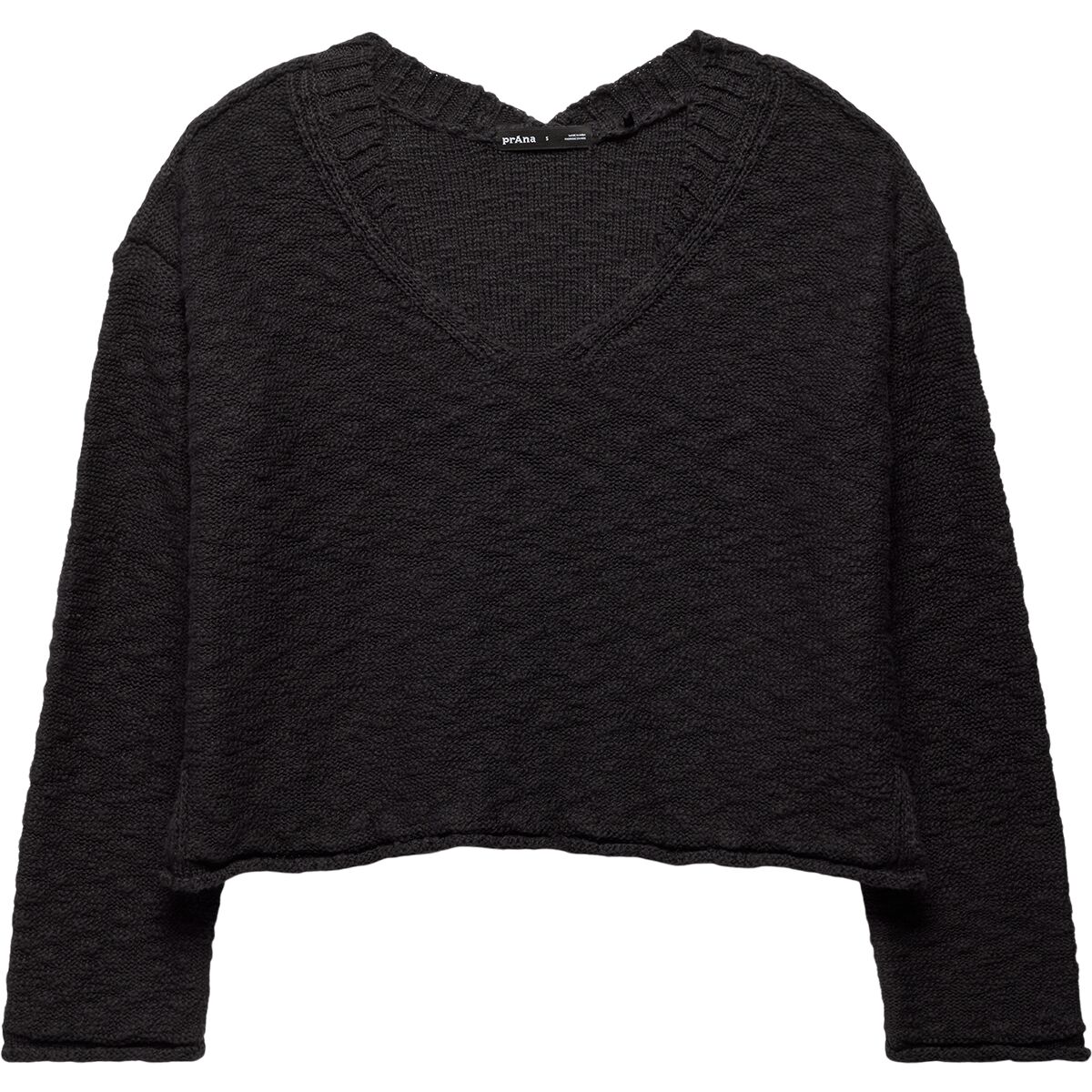 Image of prAna Sunshine Sunset Sweater - Women's Black, M