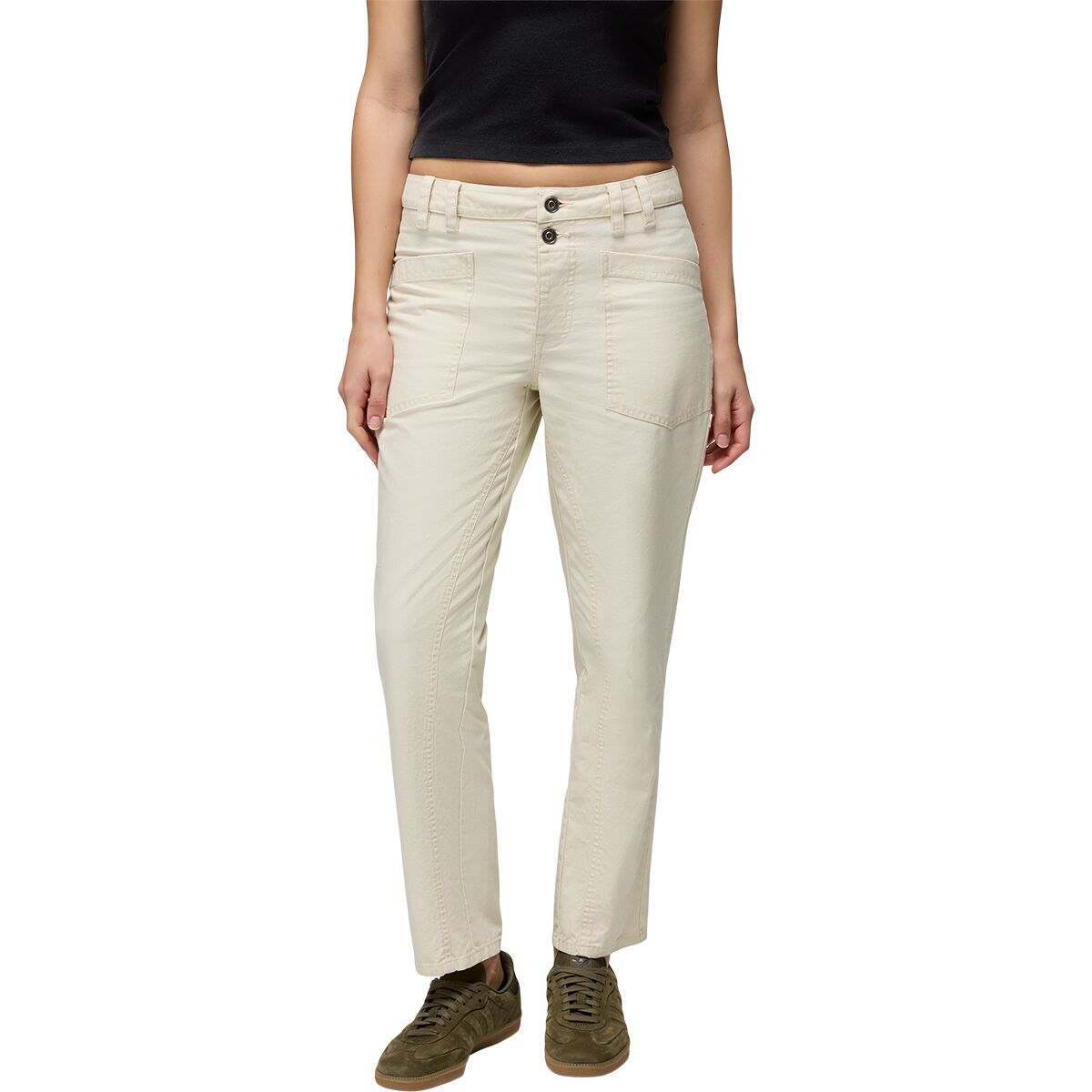 Image of prAna Suton Straight Pant - Women's Beach Pebble, 14