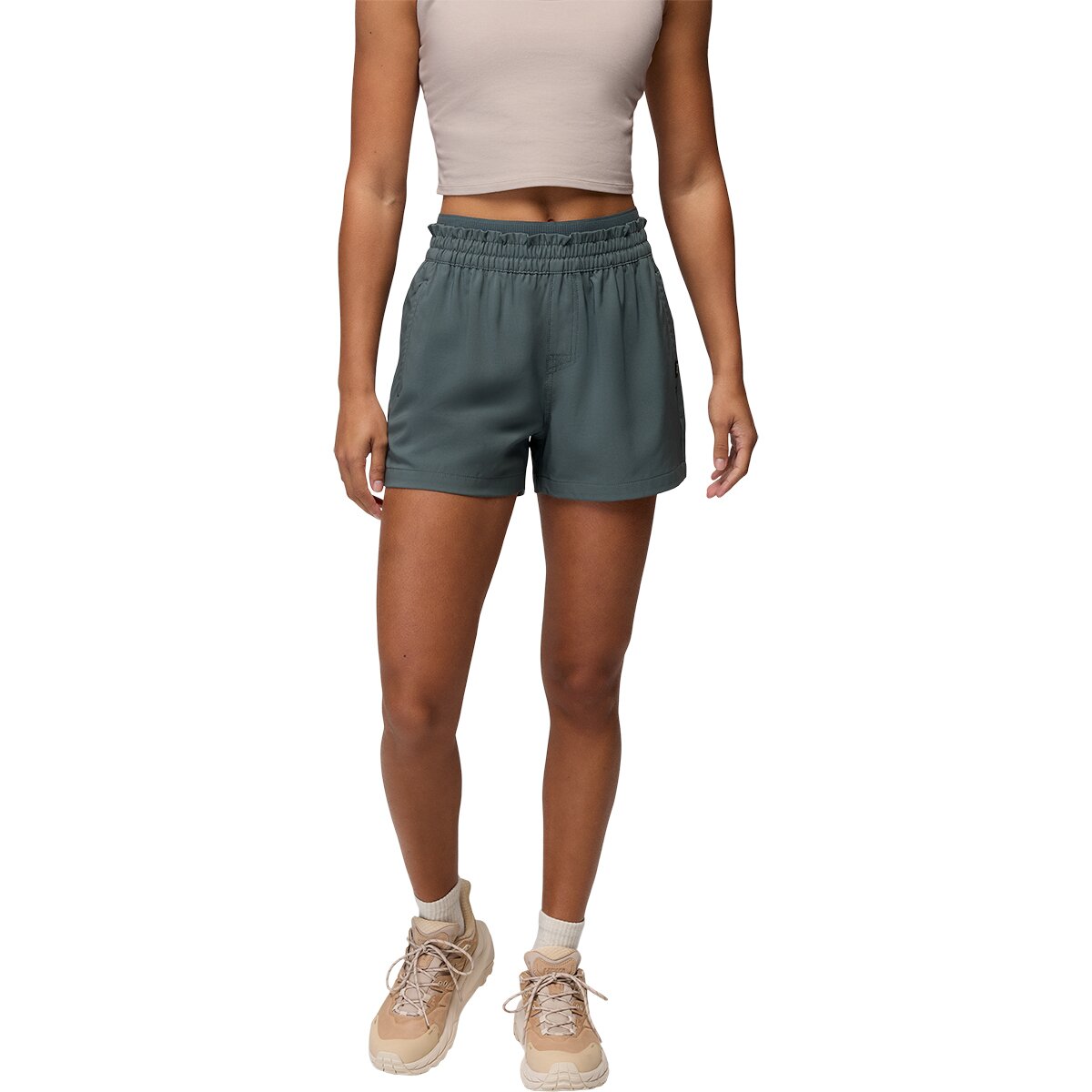 Image of prAna Wonderland Rocks Short - Women's Grey Blue, S
