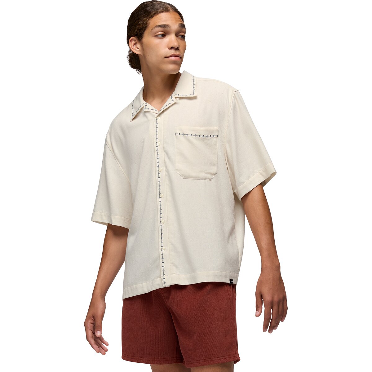 Image of prAna Del Norte Short-Sleeve Shirt - Men's Alba, XL