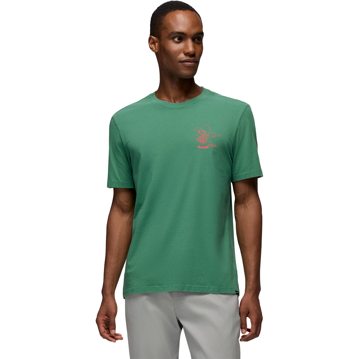 Image of prAna Everyday Homeostasis T-Shirt - Men's Jade, M