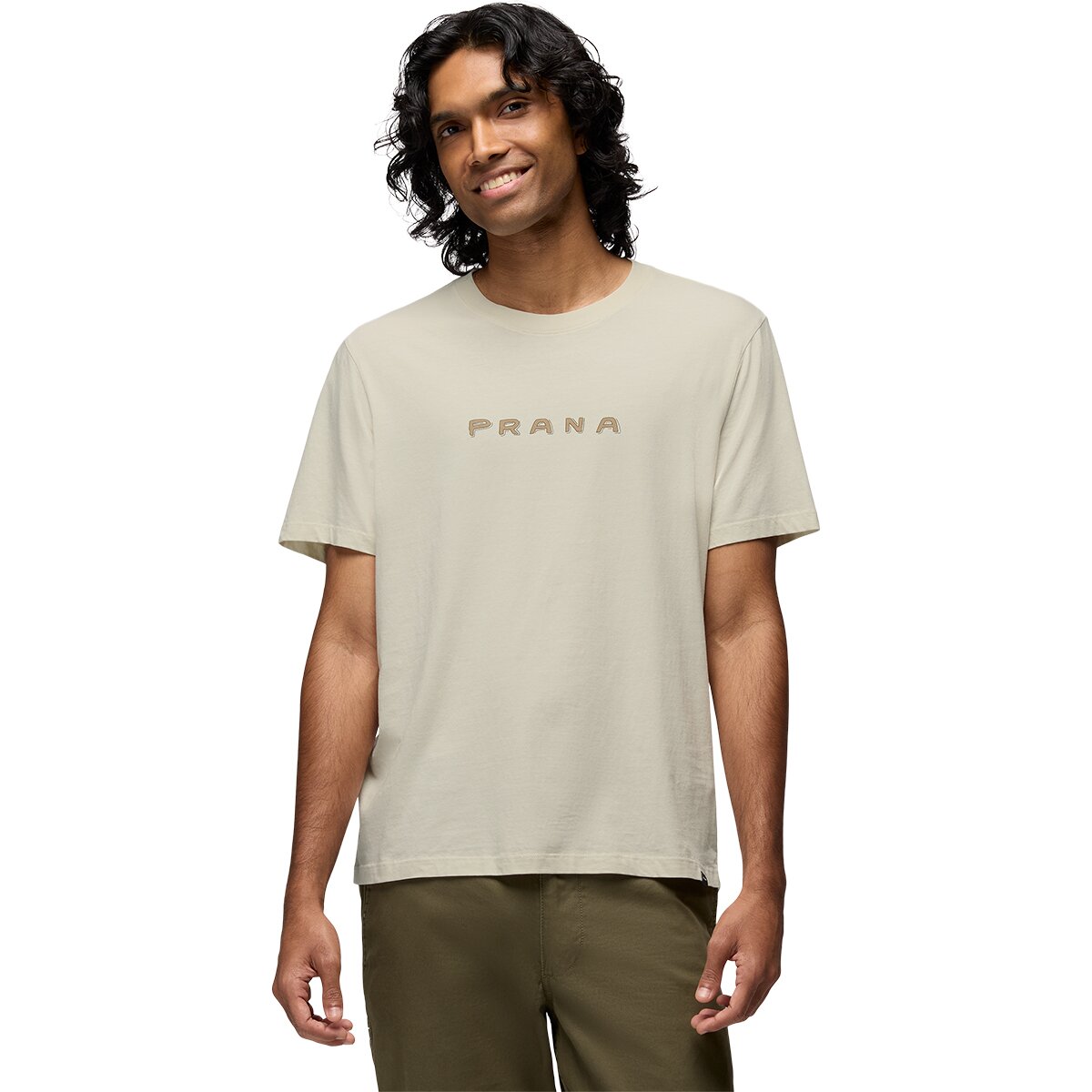 Image of prAna Everyday Paradise Creek T-Shirt - Men's Beach Pebble, M