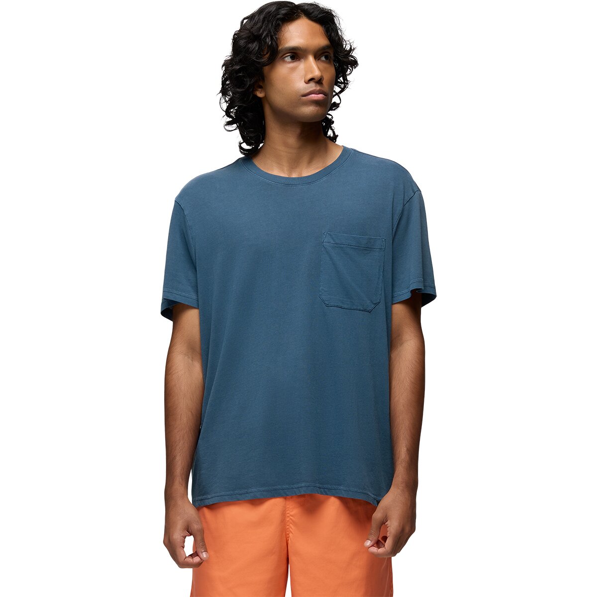 Image of prAna Everyday Pocket T-Shirt - Men's Bluff Blue, L