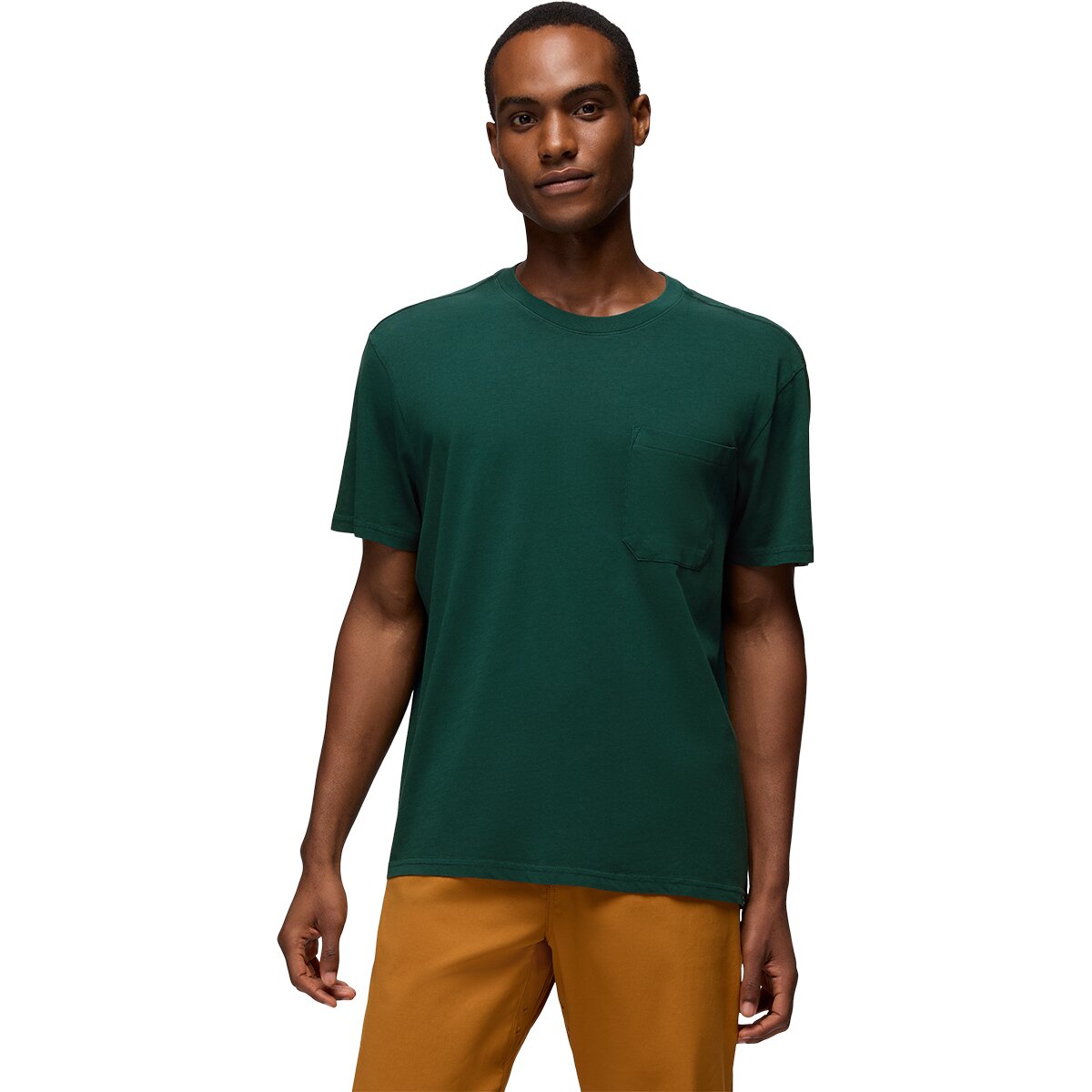 Image of prAna Everyday Pocket T-Shirt - Men's Root Green, S