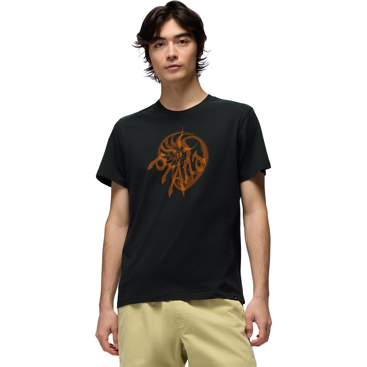 Image of prAna Heritage Nautilus T-Shirt - Men's Black, M