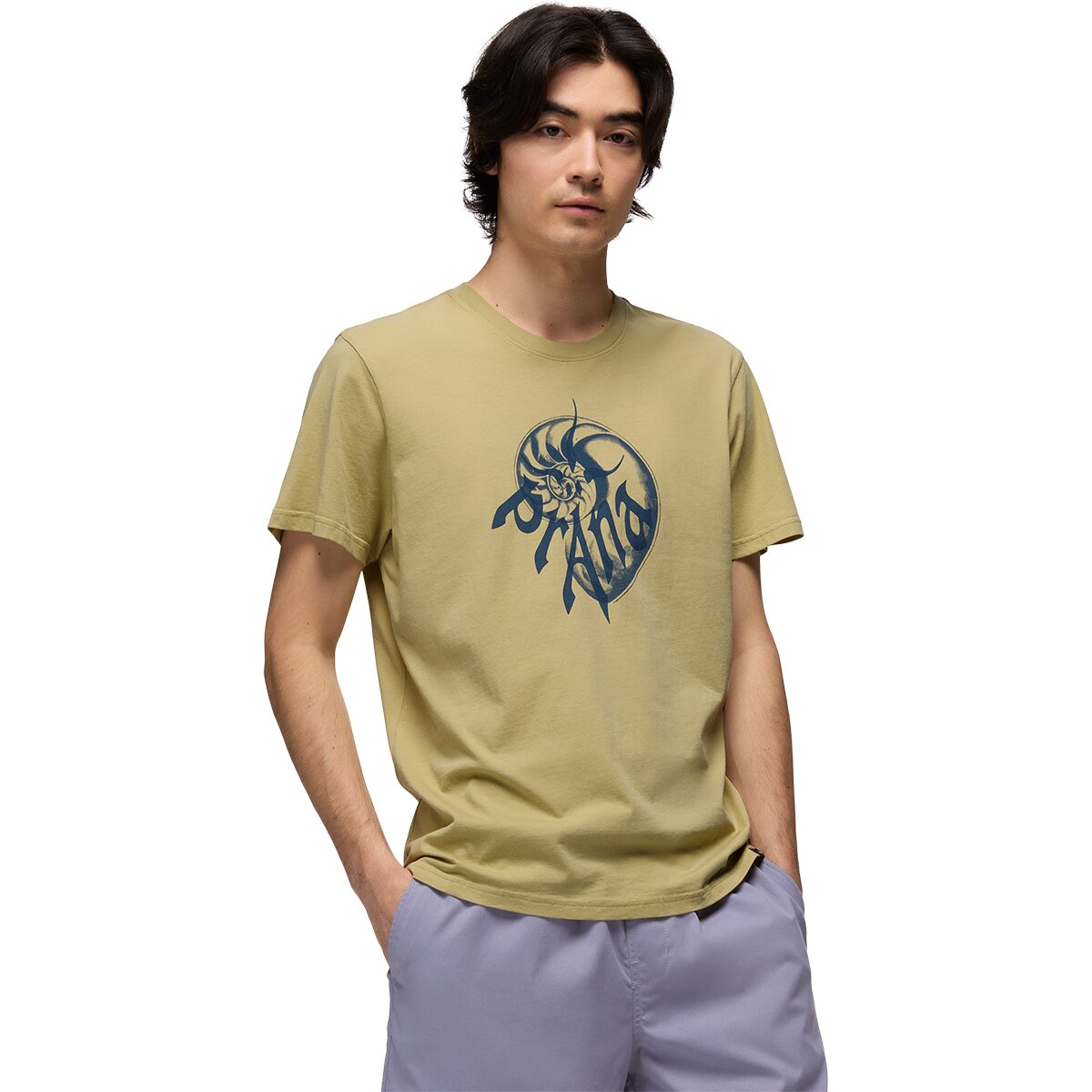 Image of prAna Heritage Nautilus T-Shirt - Men's Jackfruit, XXS