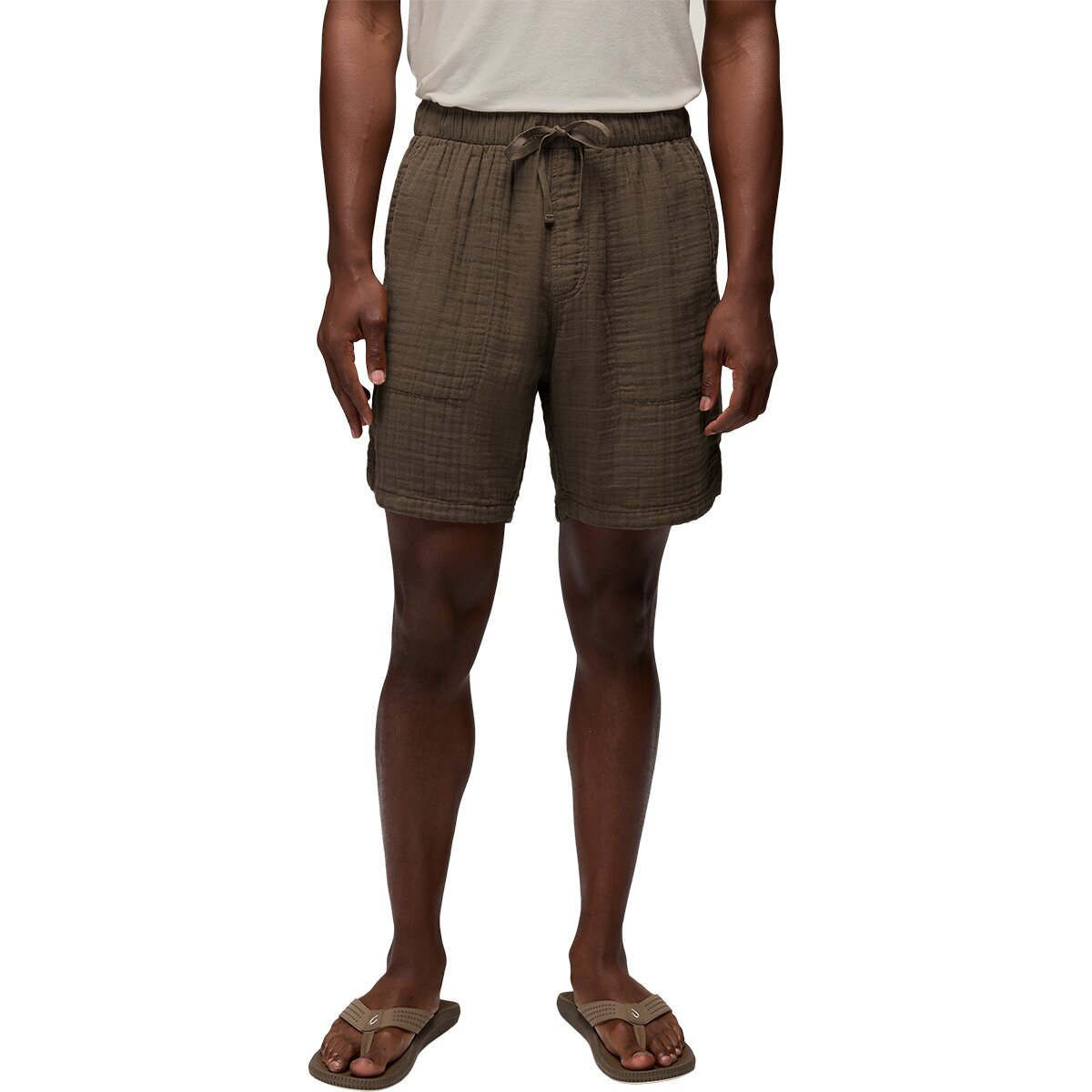 Image of prAna Hideaways Pull-On Short - Men's Mud, S