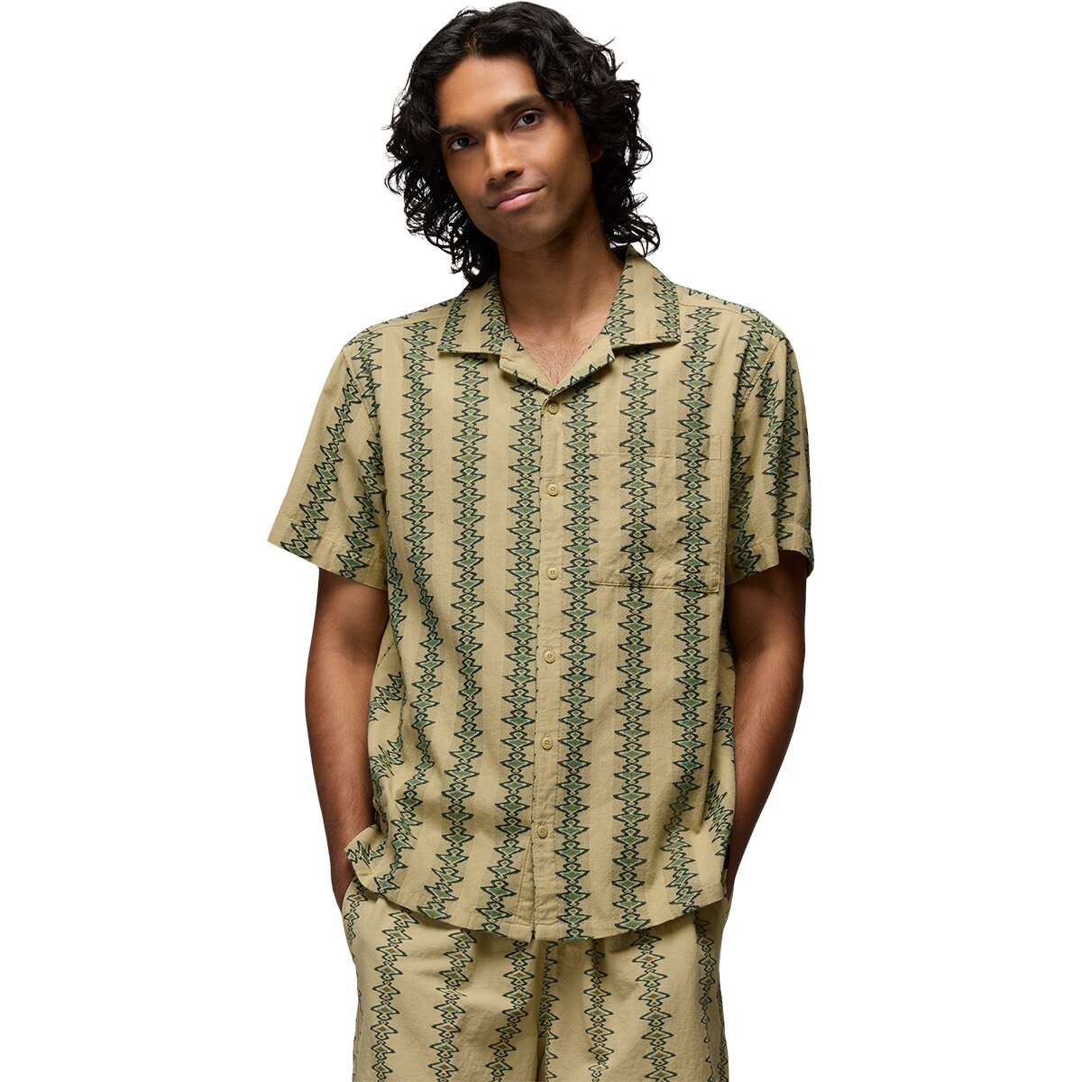 prAna prAna Mantra Light Heritage Shirt - Men's Jackfruit, M