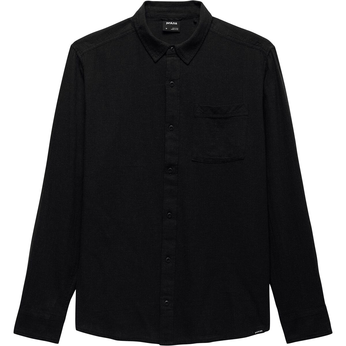 Image of prAna Mendocino Shirt - Men's Black, M