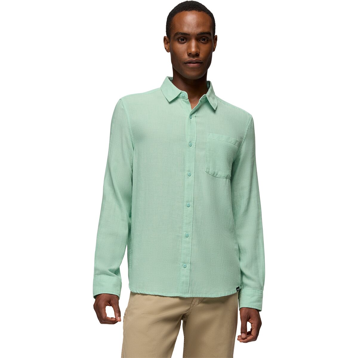 Image of prAna Mendocino Shirt - Men's Sea Glass, S