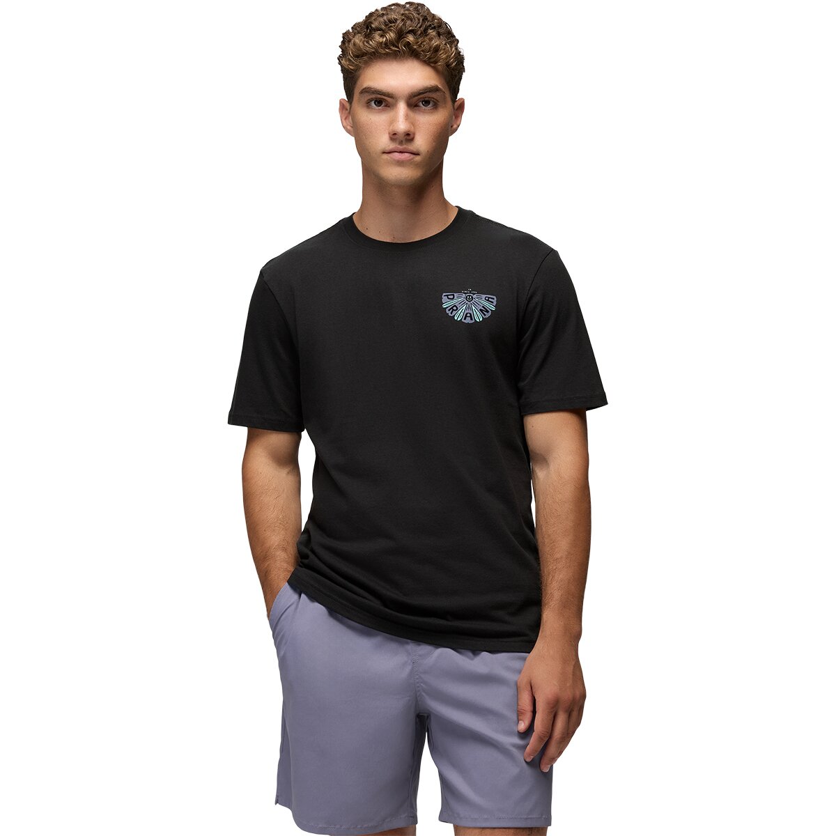 prAna prAna Ordinary Pleasure T-Shirt - Men's Black, L
