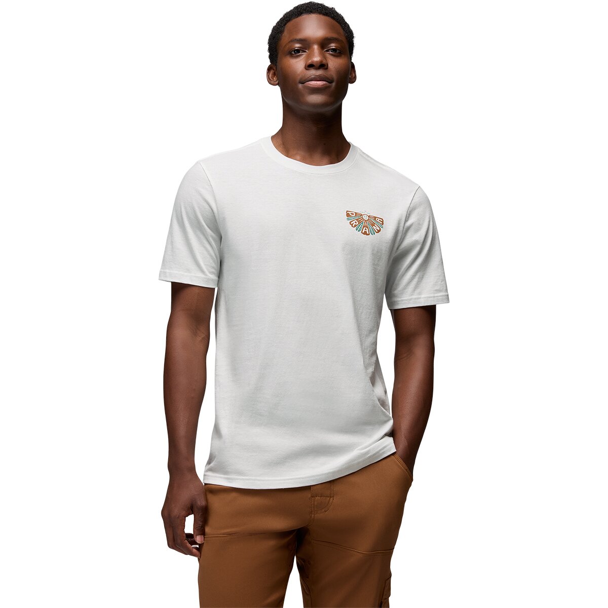 Image of prAna Ordinary Pleasure T-Shirt - Men's Soft White, L