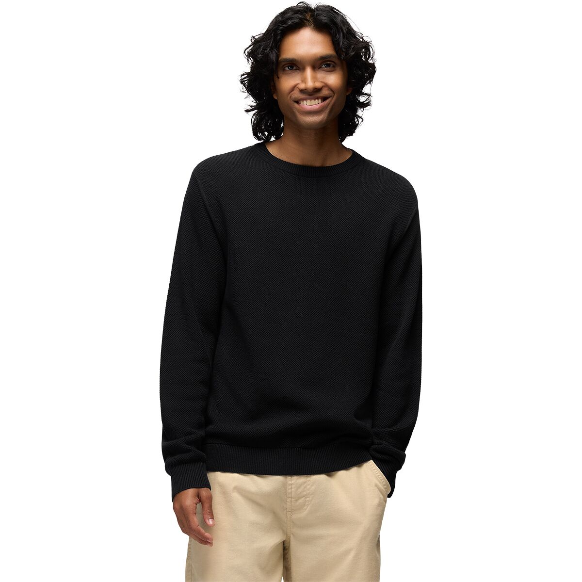 Image of prAna Palomarin Sweater - Men's Black, L