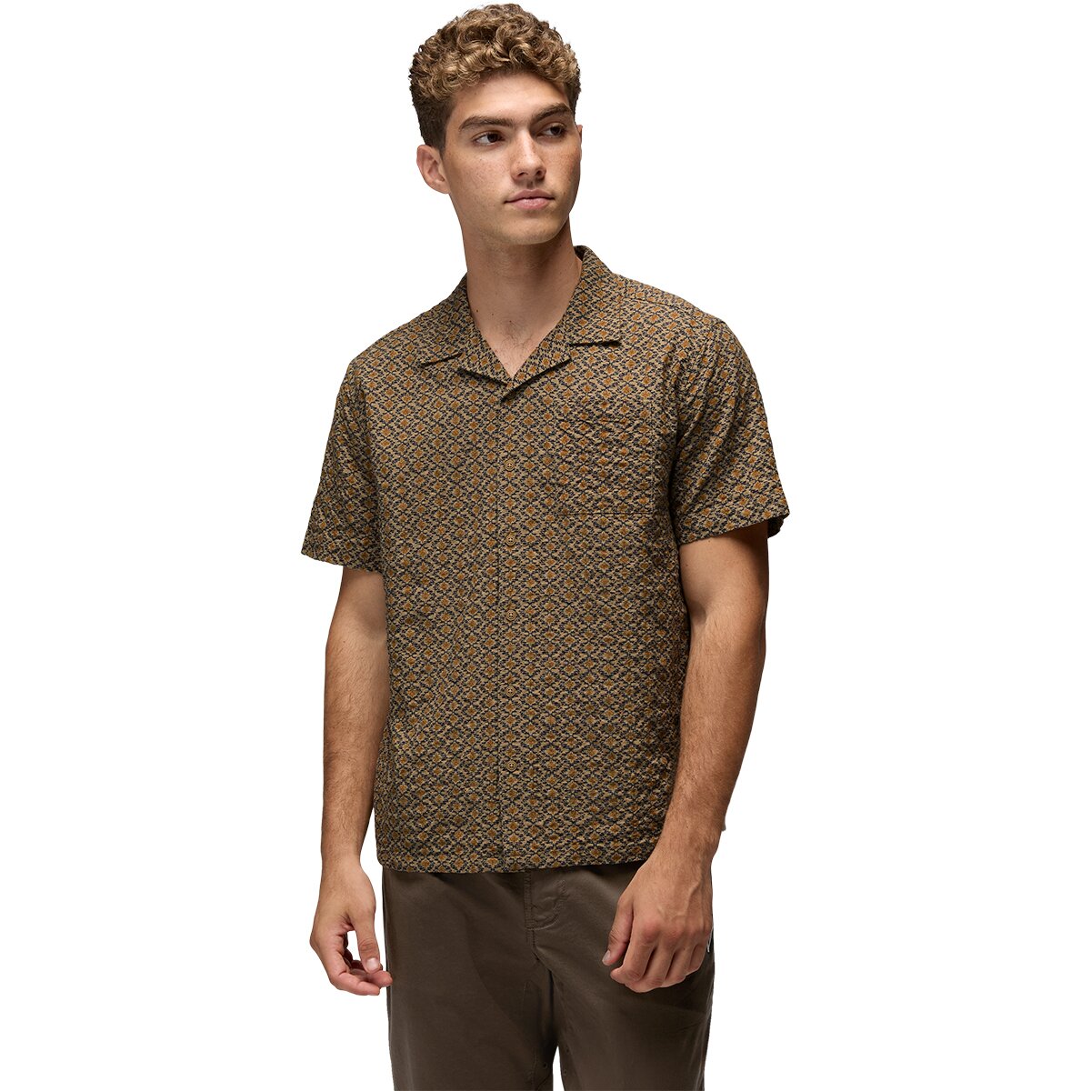 Image of prAna Road's End Short-Sleeve Shirt - Men's Nomad, S