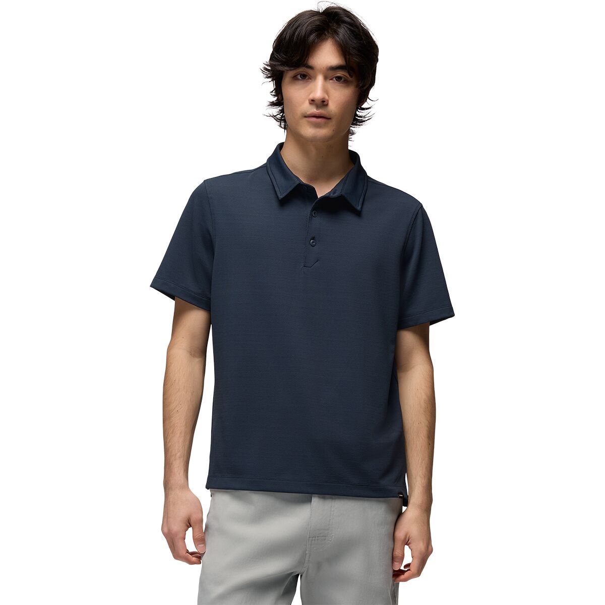 Image of prAna Rotator Short-Sleeve Polo Shirt - Men's Nautical, M