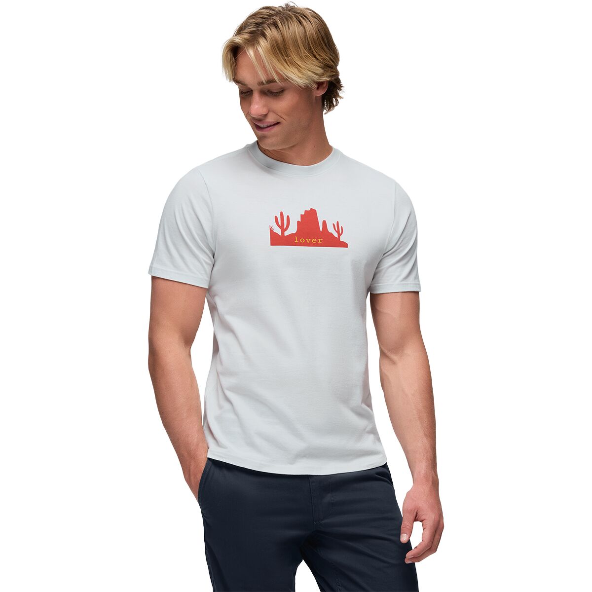 Image of prAna Desert Lover Journeyman Short-Sleeve T-Shirt - Men's Soft White, L