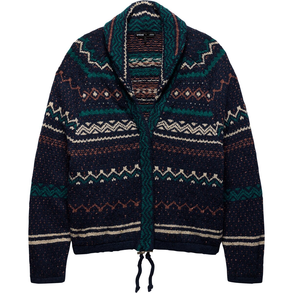 Image of prAna Arctic Poppy Sweater Cardigan - Women's Nautical, M