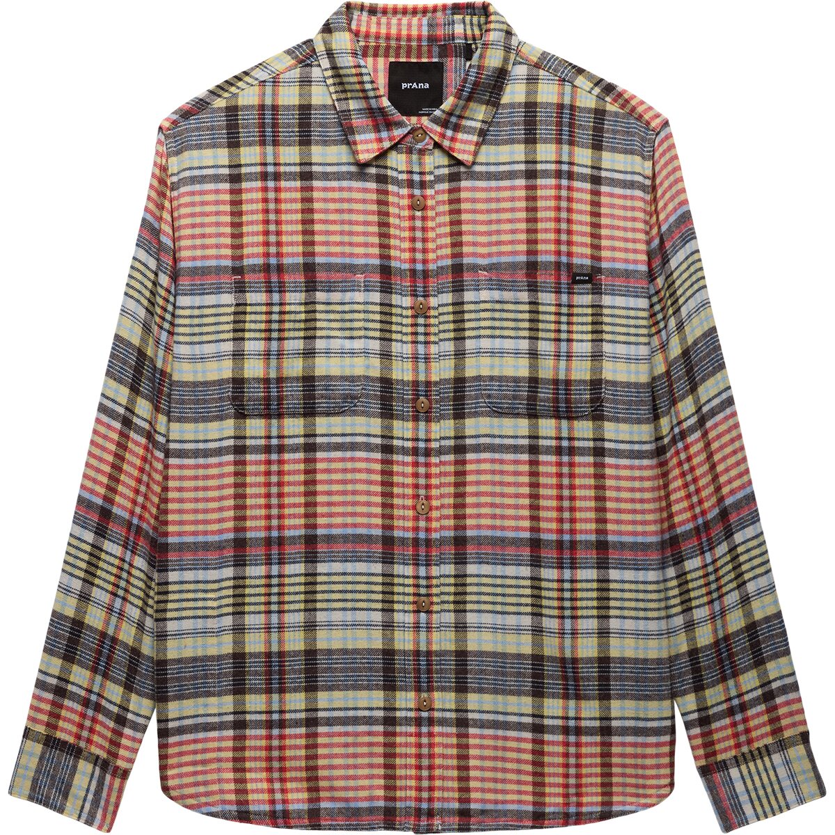 Image of prAna Cabin Core Flannel - Women's Multi Plaid, XL