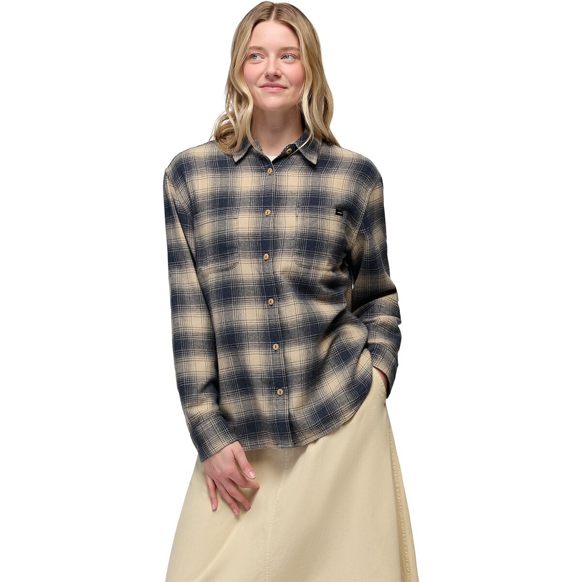 prAna prAna Cabin Core Flannel - Women's Stone, L