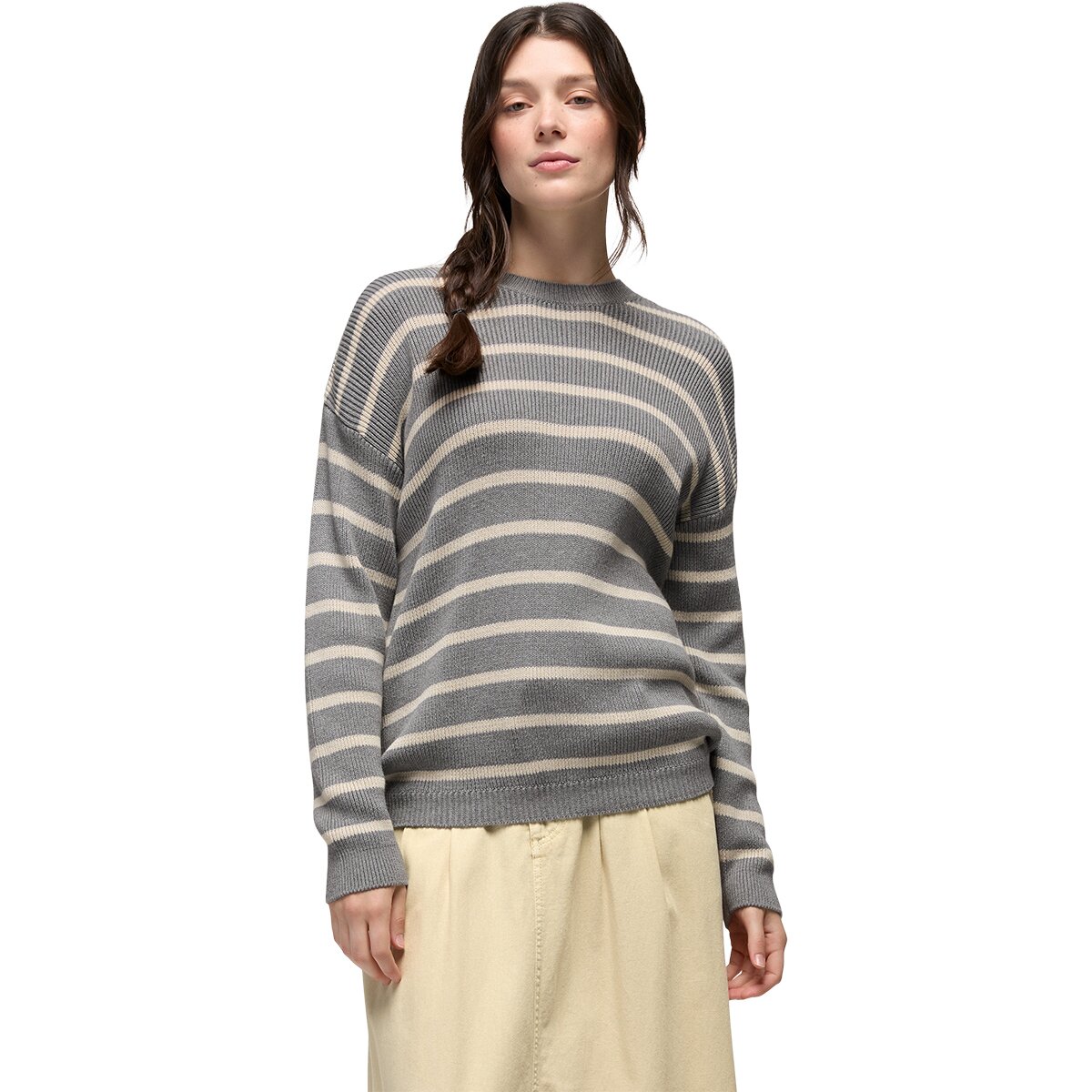 Image of prAna Divine Day Sweater - Women's Heather Grey, M