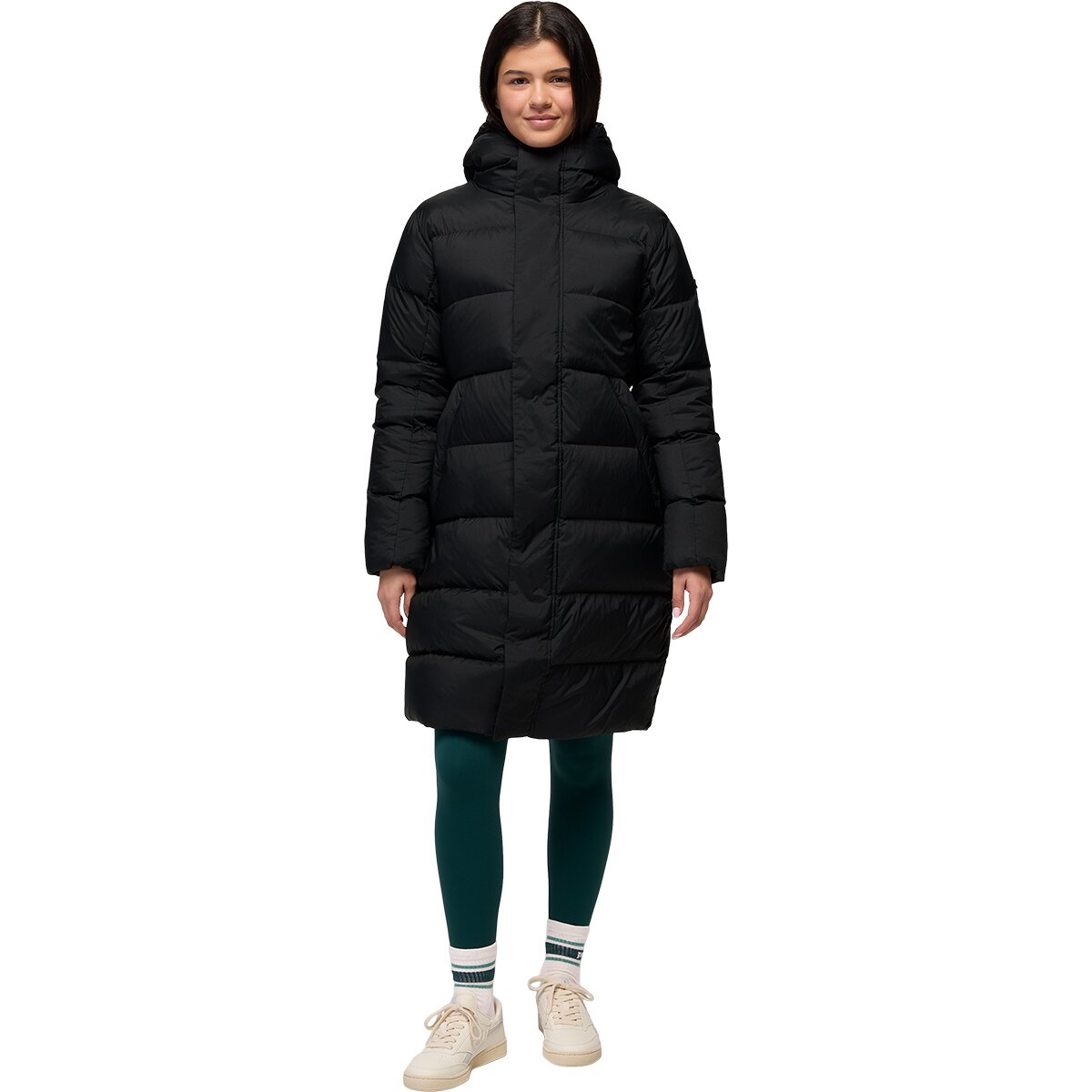 Image of prAna Doubledown long Jacket - Women's Black, M