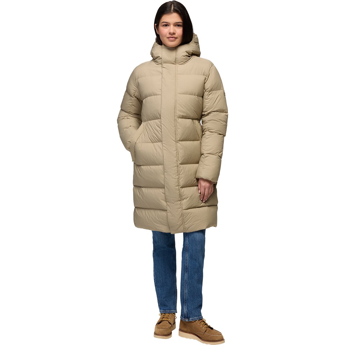 Image of prAna Doubledown long Jacket - Women's Sandbar, L