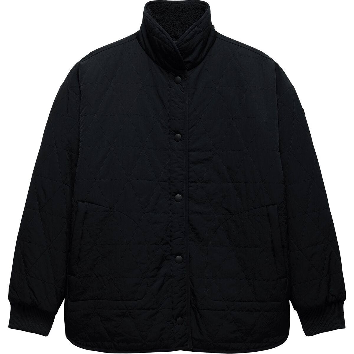 Image of prAna Encinitas Reversible Coat - Women's Black/Black, S