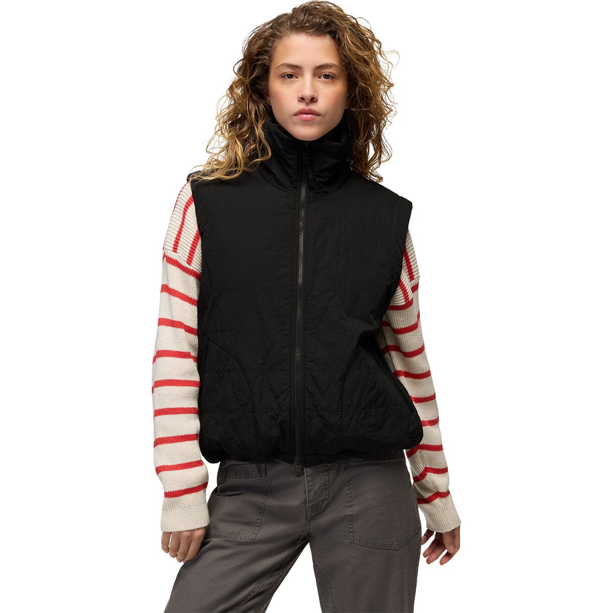 Image of prAna Encinitas Reversible Vest - Women's Black, S