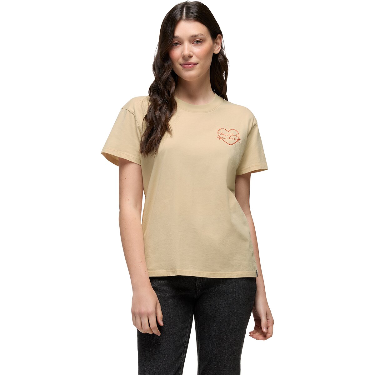 prAna prAna Everyday Open Heart T-Shirt - Women's Stone, XL