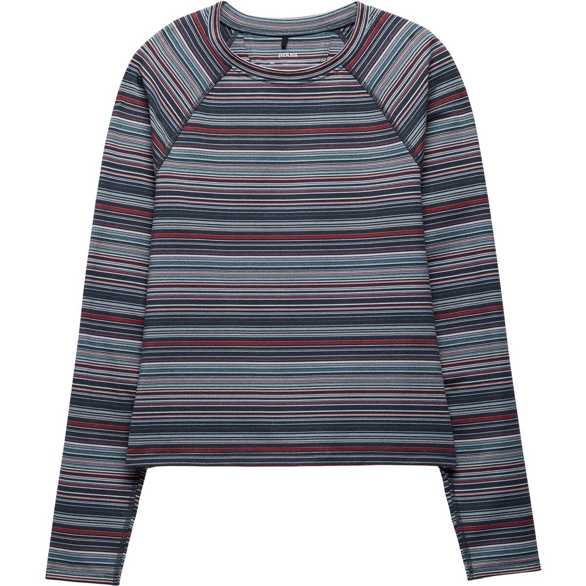 Image of prAna Heavana Long-Sleeve Top - Women's Nautical Microstripe, S
